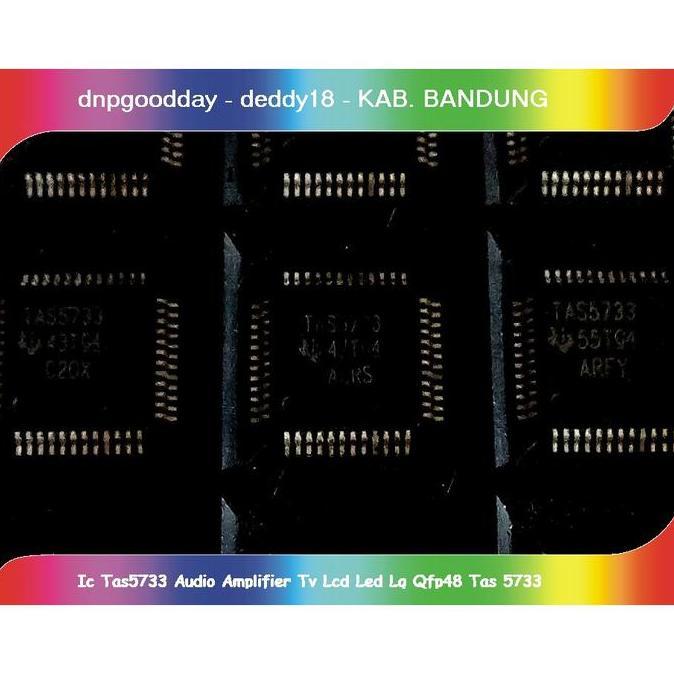 Ic Tas5733 Audio Amplifier Tv Lcd Led Lg Qfp48 Tas 5733