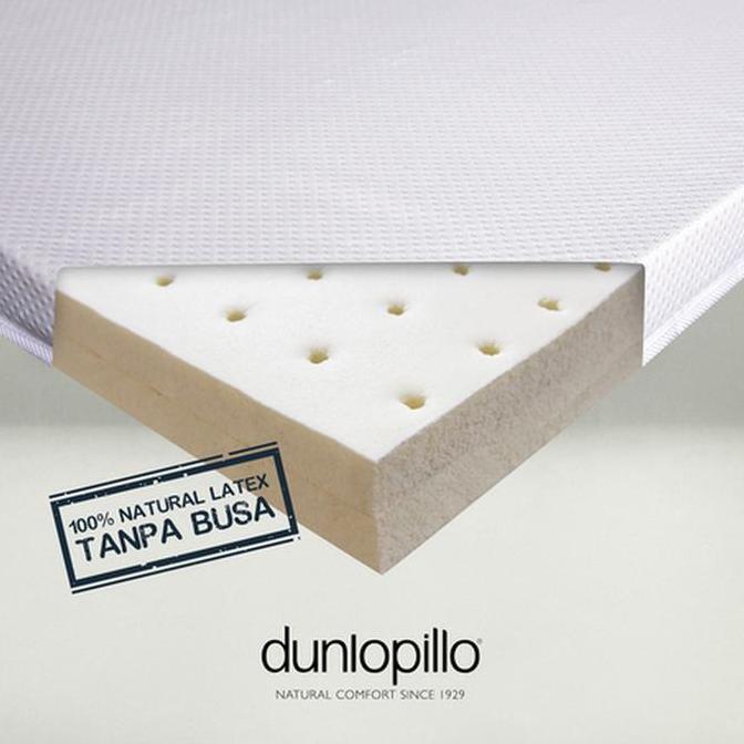 Terlaris Dunlopillo Natural Latex Topper 180 X 200 X 5 Cm