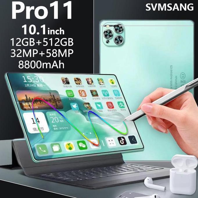 Galaxy tablet PC PRO11 Asli Baru tablet 12GB RAM +