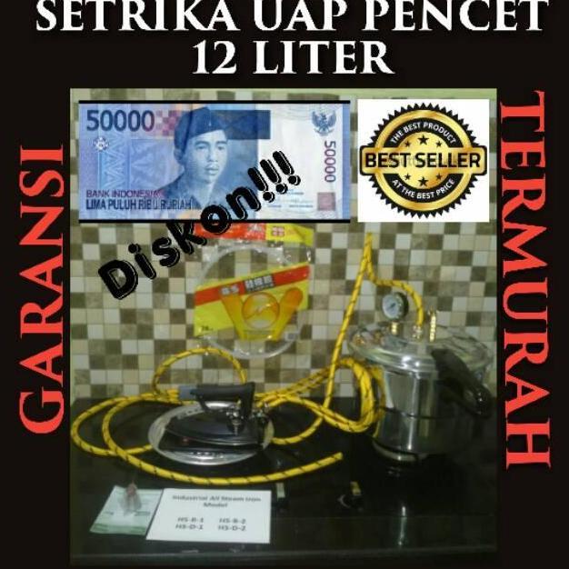 Setrika uap laundry/setrika uap boiler/setrika uap boiler presto
