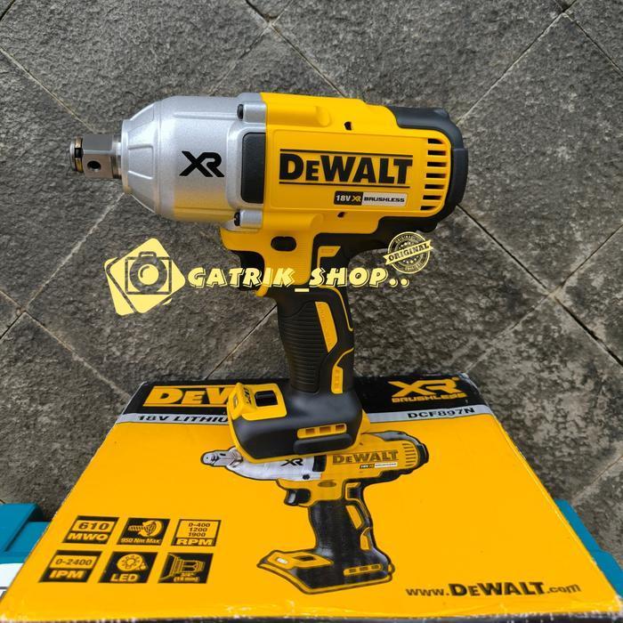 Dewalt DCF897 3/4" Impact Wrench Dewalt 18V / 20V Impact Baterai Dewalt DCF 897 Cordless