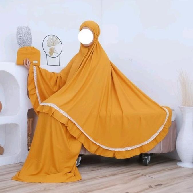 MUKENA RAYON MOTIF RENDA JUMBO