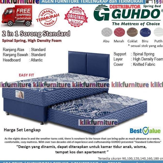 2 in 1 Guhdo Standard (set 120x200cm) Atlantic Springbed