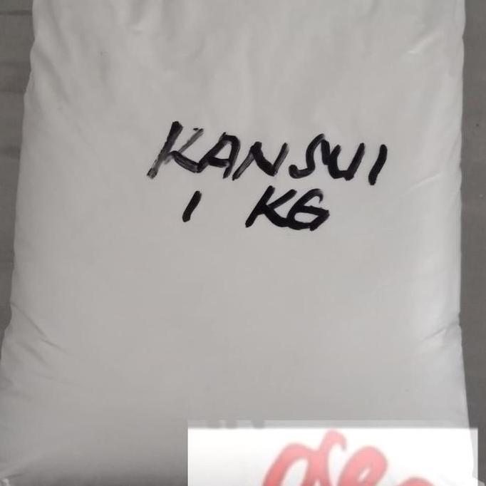 Kansui, Air Abu, Pengenyal Mie Kemasan Plastik 1 Kg