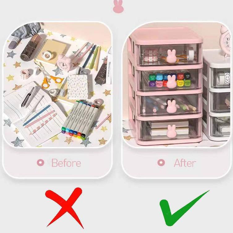HUTAYAPROJECT RESELLER WELCOME - 6363 LACI SUSUN PLASTIK / RAK PENYIMPAN KOSMETIK / ORGANIZER MULTIF