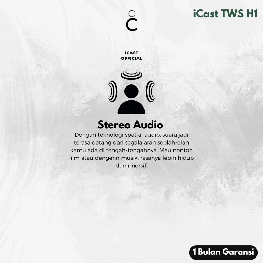 Hot Sale Icast Tws Pro H1 Edition Final Upgrade Wireless Charging [Pop Up + Serial Detected] By Icas