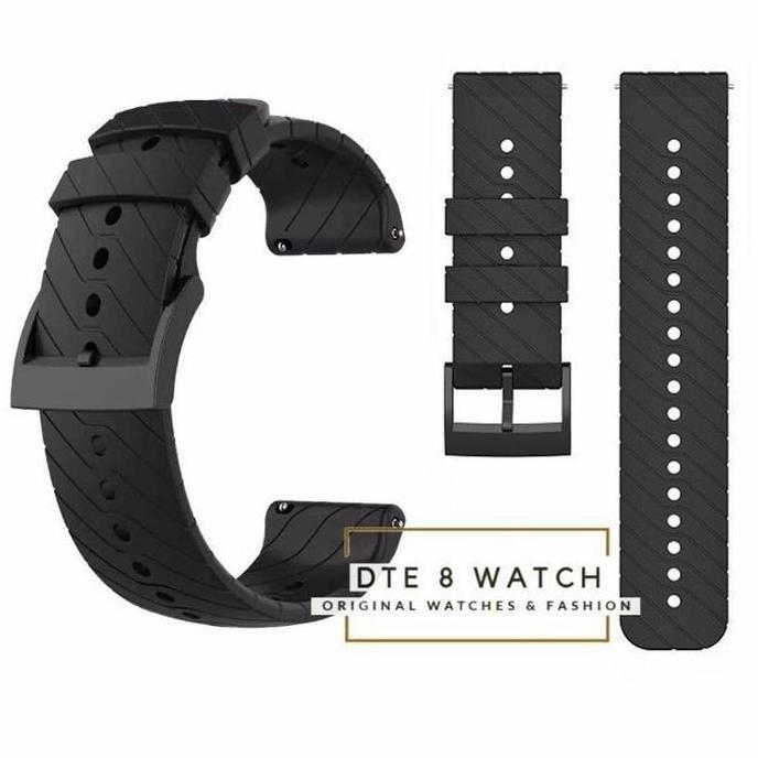 Strap Jam Tangan Silikon Rubber 24mm Wv Quick Release