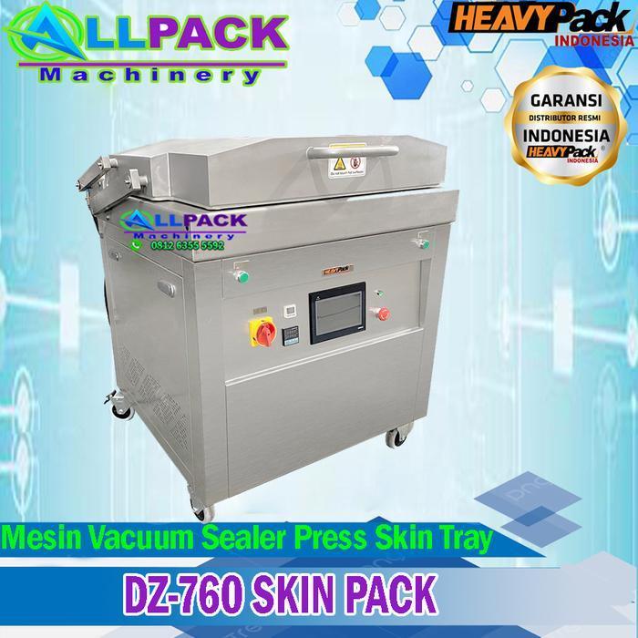 Vacuum Sealer Kemasan makanan press skin tray DZ-760 Skin Pack