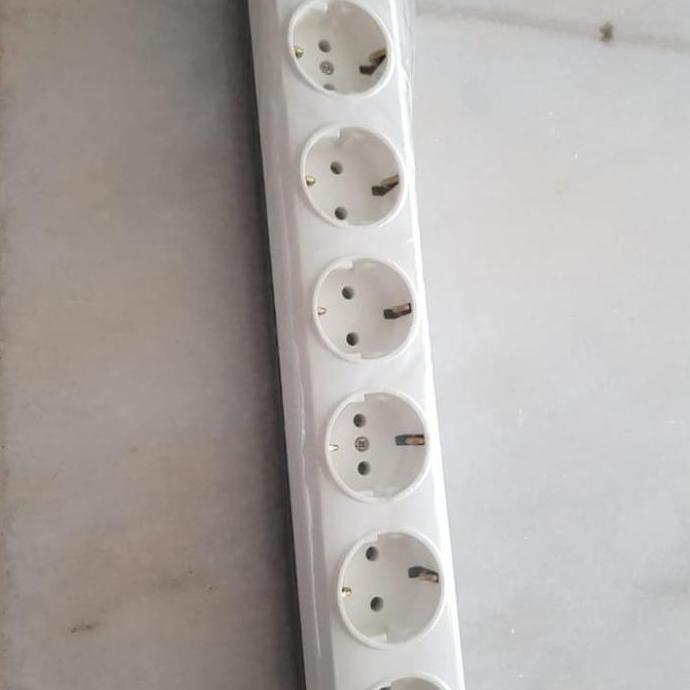 STOP KONTAK 6 LUBANG BROCO / STOP KONTAK BROCO 6 LUBANG PROMO