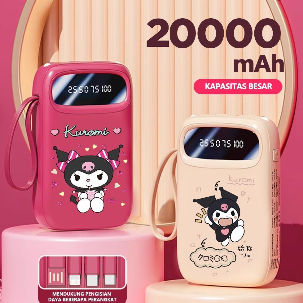 New Deals Mini Size Lotso Powerbank Portable 20000 Mah With 4 Usb Fast Charging Dual Input Port Type