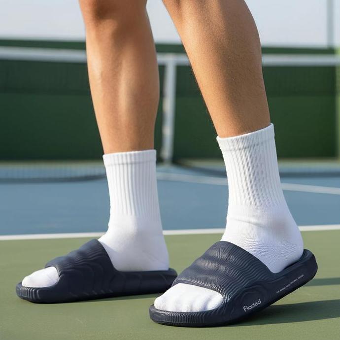 Fladeo F23/PMS19-1KV/Sandal Phylon Slide Pria [ Phylon Slipper Sandals ]