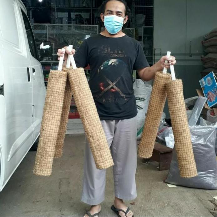 Turus jumbo cocofiber, turus tanaman merambat, turus besar