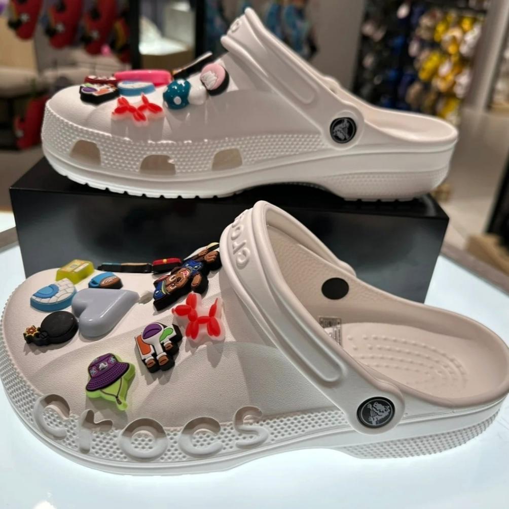 hot sale sandal crocs baya clog wanita pria sepatu karet empuk anti slip nyaman ringan model kekinia