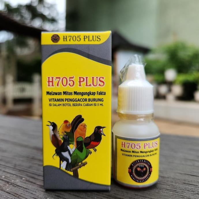 H705 PLUS (VITAMIN PENGGACOR BURUNG HARIAN & BURUNG LOMBA)