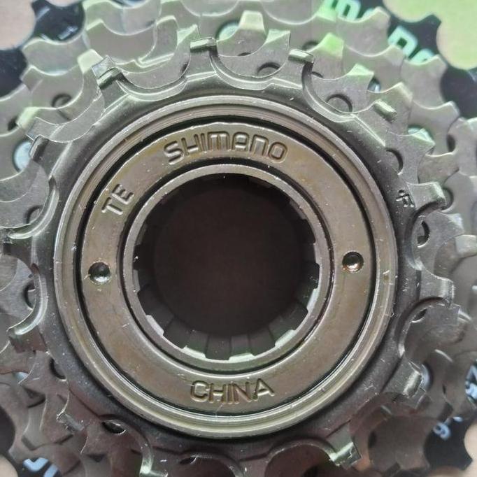 freewheel sprocket shimano original 6sp 6speed 6 speed TZ500 14-28T ulir drat