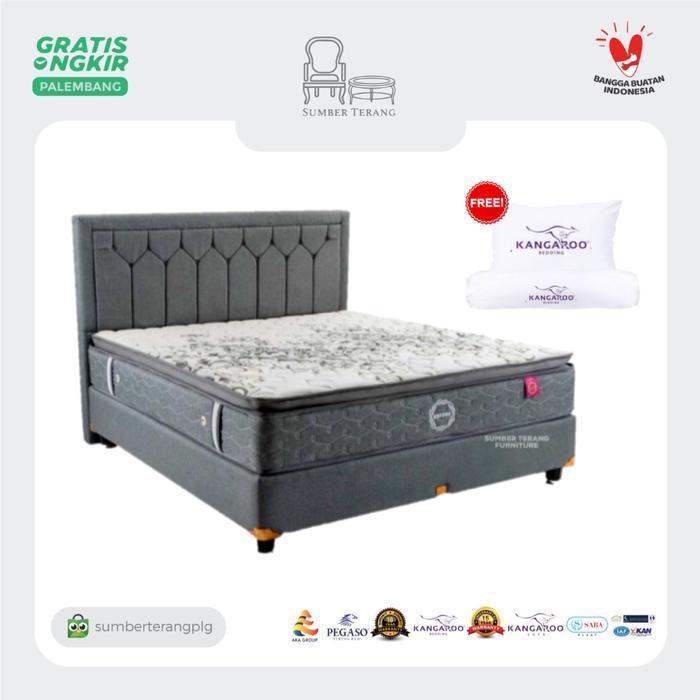 Springbed Kasur Kangaroo Oxford / Matras Murah Kangaroo Pride Series
