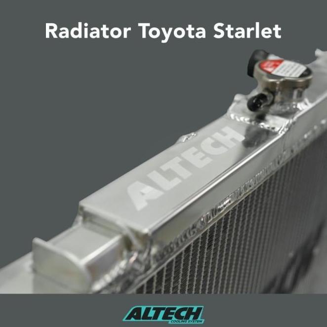 Radiator Aluminium Altech Toyota Starlet Ep82 Gt Radiator Full Size Orinal