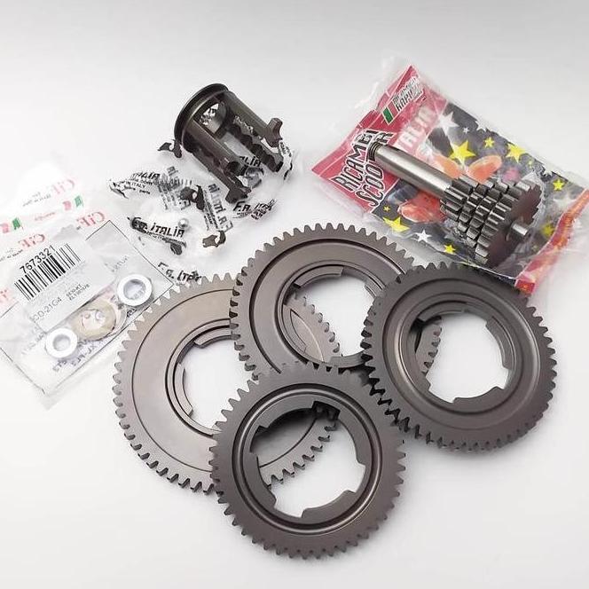 gearbox 4 speed CiF Italy Vespa Smallframe Special PTS Darling Terlaris