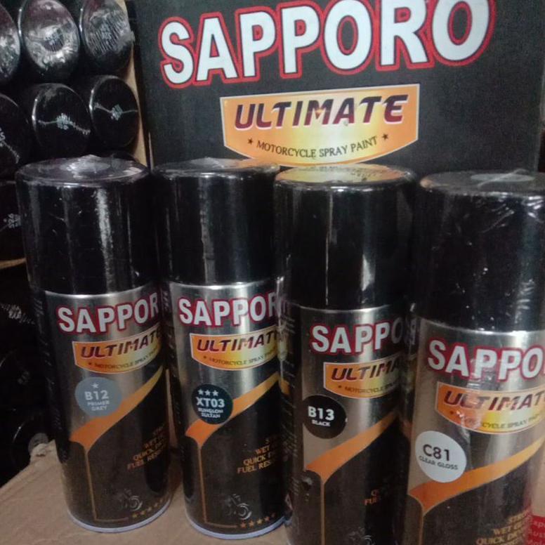 Paket Lengkap Bunglon Sultan Saporo SAPPORO ULTIMATE XT03 Sultan Bunglon B12 B13 Cat Semprot Spray M