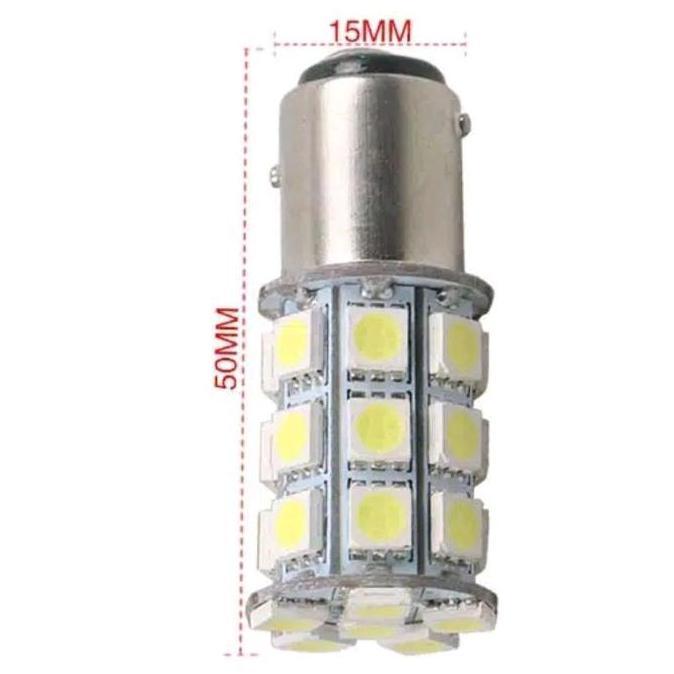 EIRDJA Sepasang Lampu Rem Stop Lamp Truk Fuso Tronton canter 24 Volt Strobo Kaki 2 Kendaraan Car