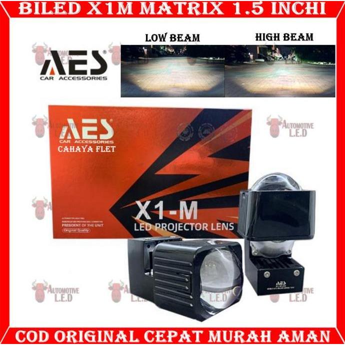 VASRUFK ORIGINAL BILED AES MINI 1.5 INCHI 35W 6000K BILED Matrix BILED AES FLET TURBO BILED MOBIL MO