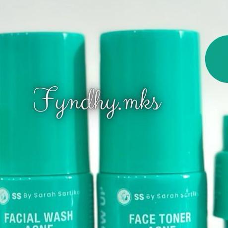 Cream Penghilang Jerawat + Serum Acne 5 Item Ss Glow Up By Sartika Diman Skincare Paket Acne