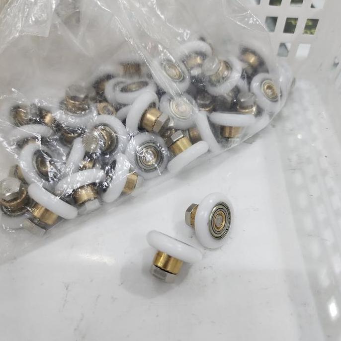 Roda Shower Box Roda Roller Pintu kaca Sliding kaca Kamar mandi