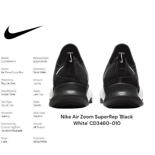 Ready Nike Air Zoom SuperRep 'Black White' CD3460-010