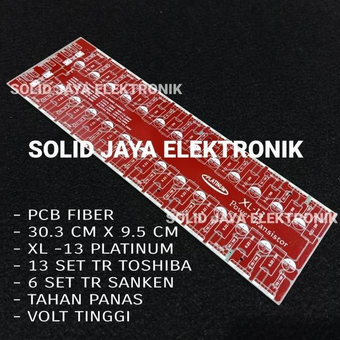 PCB FINAL TR TOSHIBA SANKEN XL13 XL-13 PLATINUM FIBER TRANSISTOR XL