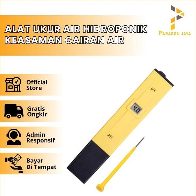 ZCXVC Alat Ukur PH Meter Digital Water Quality Control & Hidroponik PH-009