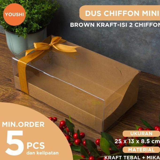 Dus Kue/Kotak Kue/Box Kue Mini/Dus Bolu/Dus Chiffon Mini/Snackbox