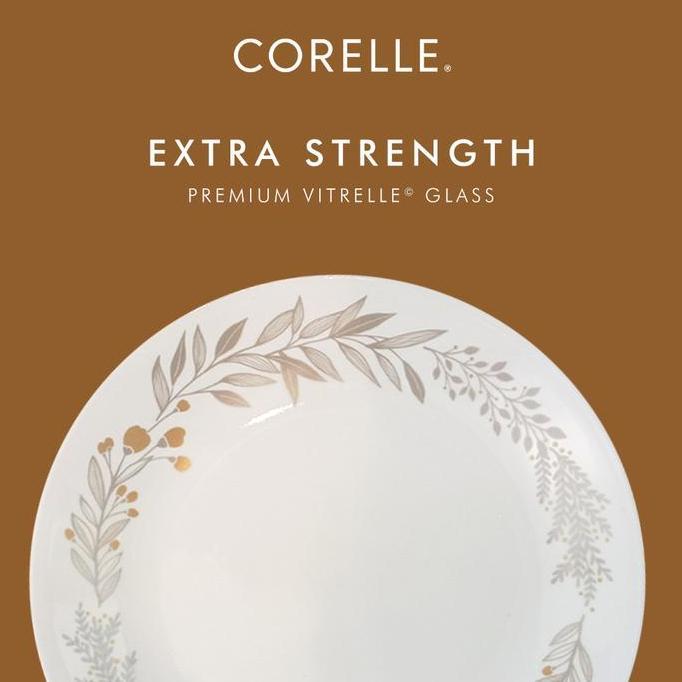 CORELLE SILVER CROWN Dinner Set / Set Piring Makan / Set Piring Mangkok Makan