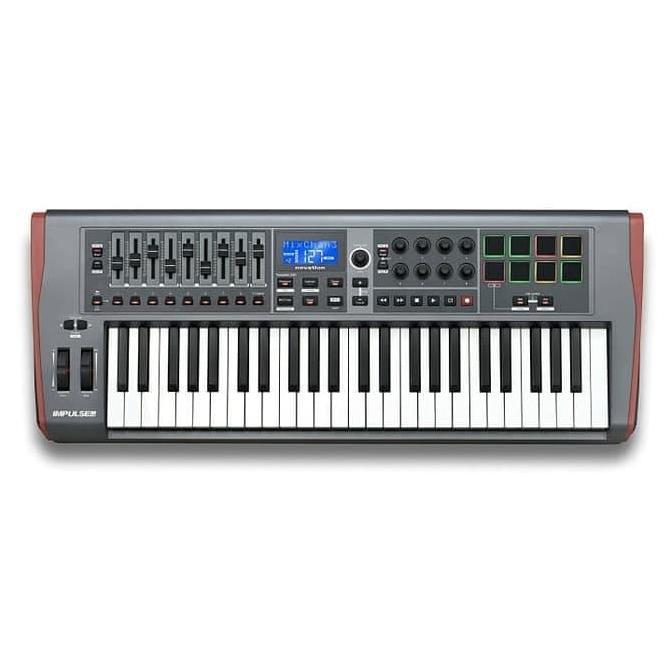 TERBARU NOVATION IMPULSE 49 MIDI CONTROLLER 49 KEYS HH
