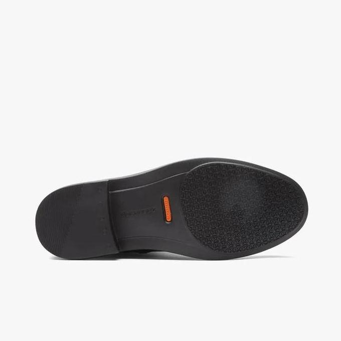 Ready ROCKPORT TM Lennox Bootie Original Boots Wanita Leather - Black