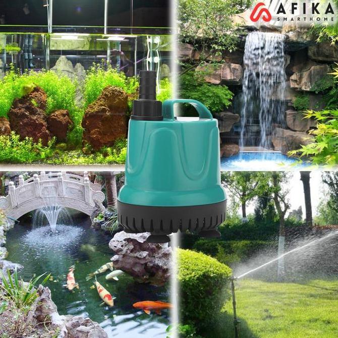 MURVAL Pompa Air Aquarium Mini Submersible Pump EU Plug 220V