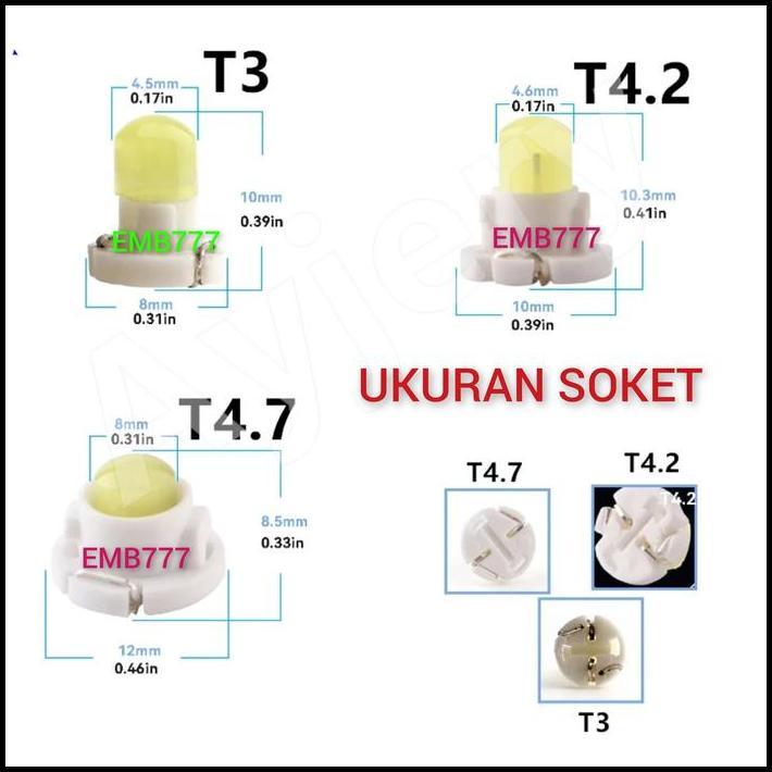 DISKON LAMPU DASHBOARD PANEL AC HIGH POWER INNOVA HILUX 