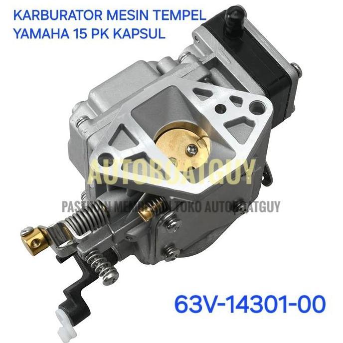 KarburatorMesinTempelYamaha15 PK HP KAPSUL63V-14301-00 (Cocok ke Hangkai & Parsun)