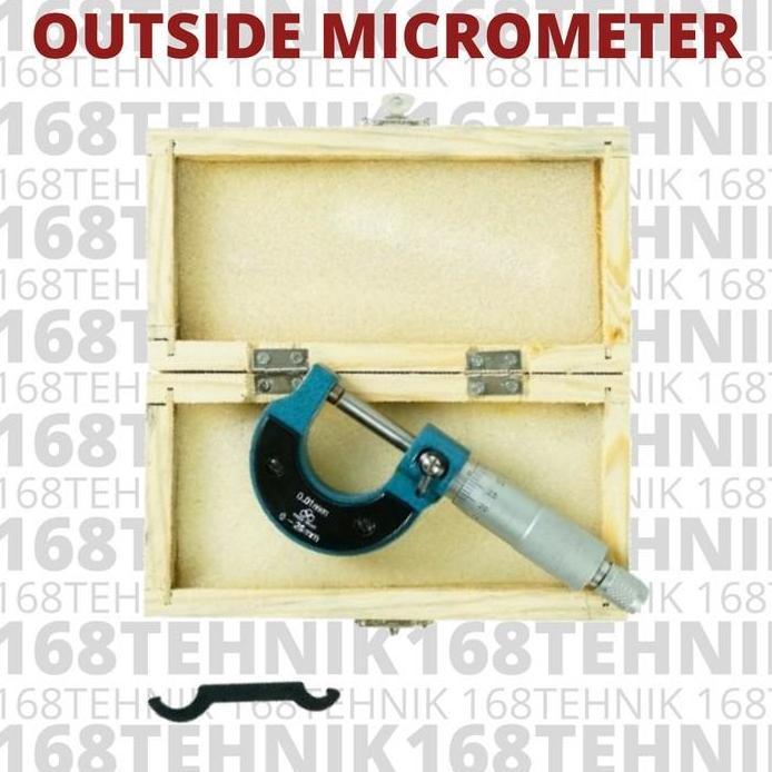 OUTSIDE MICROMETER / MIKROMETER LUAR / ALAT UKUR DIAMETER LUAR / OUTSIDE MICROMETER 200-225MM  / OUT