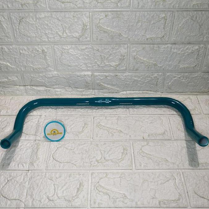 Stang Sepeda Fixie PROMAX Handlebar Bullhorn Standard 25.4mm Setir Tanduk Alloy