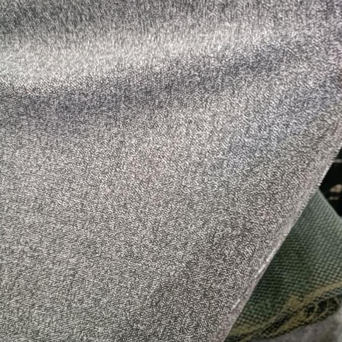 Kain Jok Mobil Fabric Bludru Abu Abu Polos Motif cocok untuk alternatif Doortrim Civic Ferio 96-2000