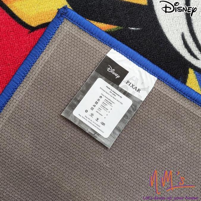 Ready Disney Mickey Mouse Official Merchandise karpet 100x150 anti slip bermain anak bayi motif kart