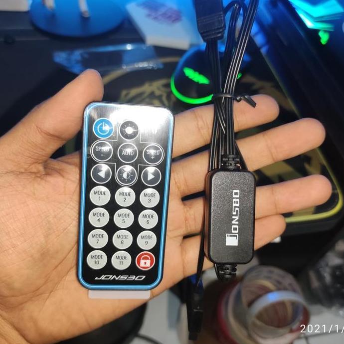 jonsbo controller 5v 3pin a-rgb Argb Aura addressable universal