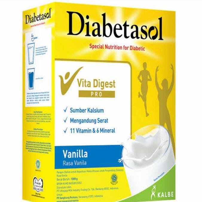 Susu Diabetasol 1kg Rasa Vanila