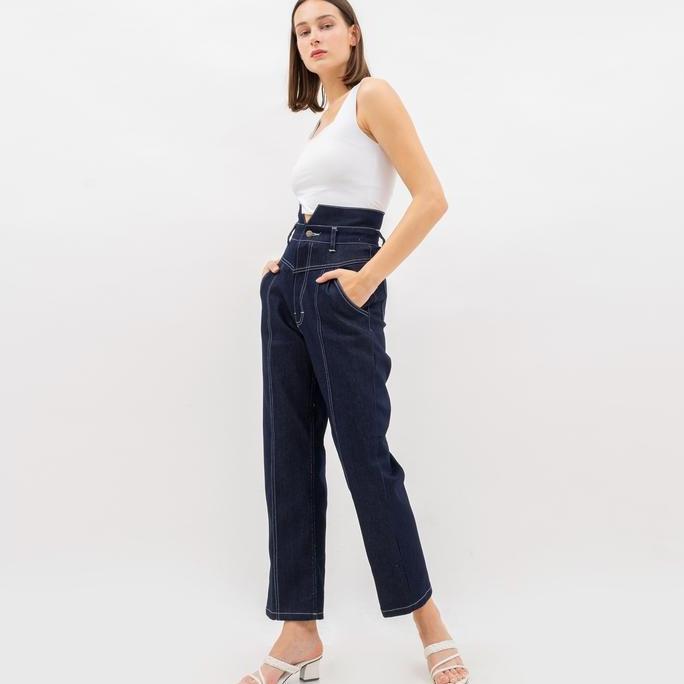 AUCTUS - Joy  Highwaist Long Pants