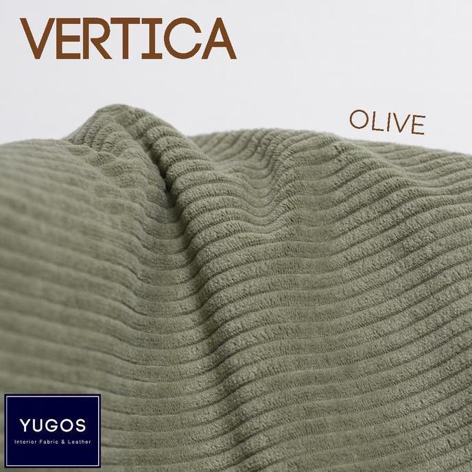 Ready VERTICA Kain Kursi Sofa Corduroy Lembut