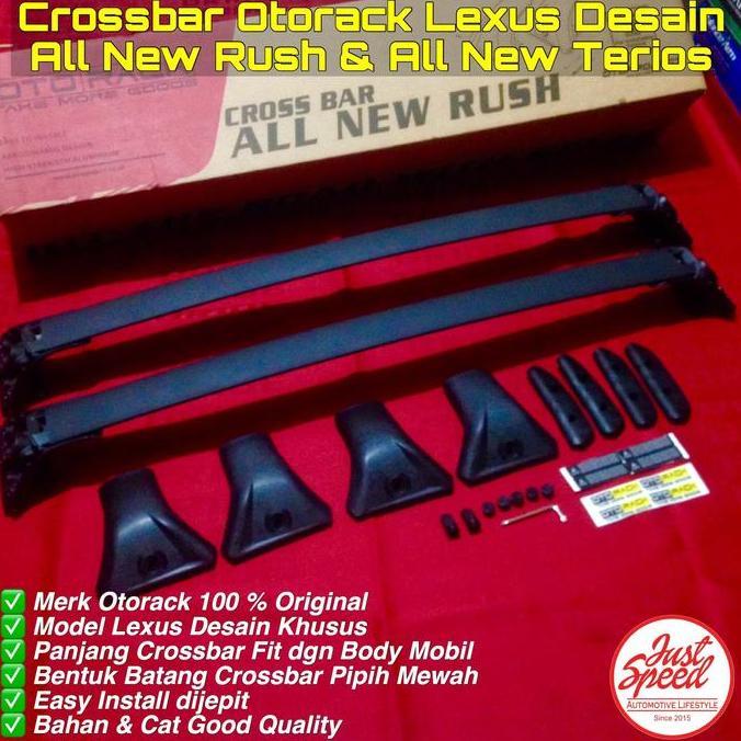 Crossbar Otorack Khusus All New Rush - All New Terios Lexus Desain