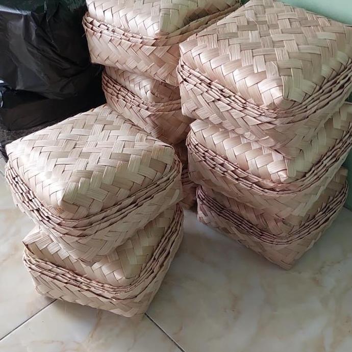 Besek bambu | Hampers | Box nasi | Box sanack | Pipiti | nampan|piring