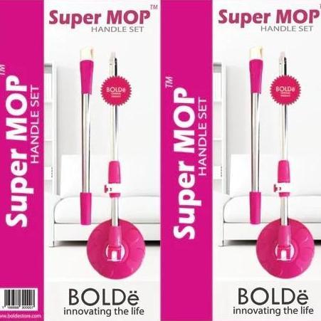 Bolde Handle Set Bolde Supermop Gagang Tongkat Sodok Pel Bolde