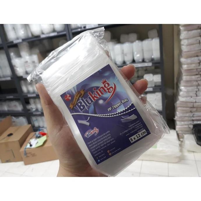 PLASTIK KLIP PP BENING 8X12CM - 8 X 12 CM TEBAL 50 MICRON - 10 PACK