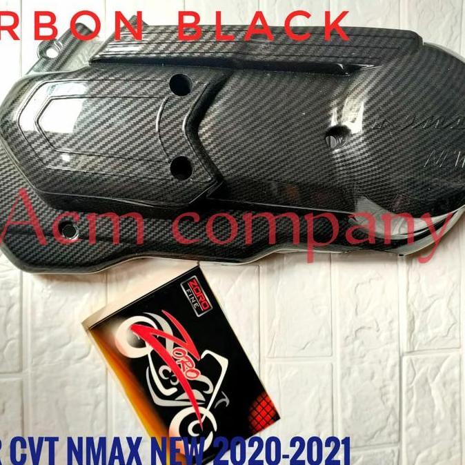 Ready Cover tutup Cvt Mesin Carbon Yamaha Nmax new 2020 2021- Zoro